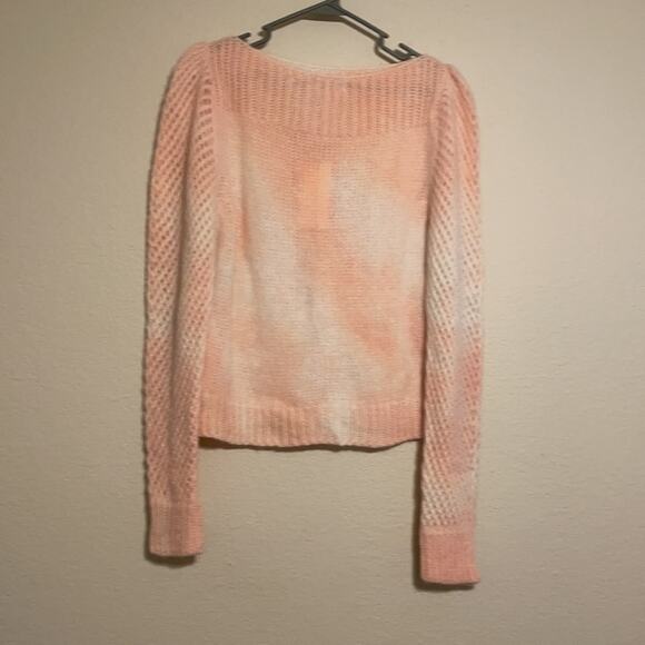 NWT Loveshackfancy Hand Dyed Rosie Pullover Sweater Size Medium Alpaca - Picture 5 of 7